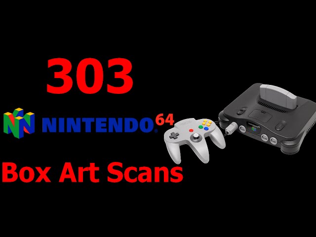 303 Nintendo 64 Box Art Scans | Retrounlim