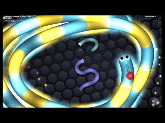 Slither.IO Quite The Addictive MultiPlatform MultiPlayer Game | Retrounlim