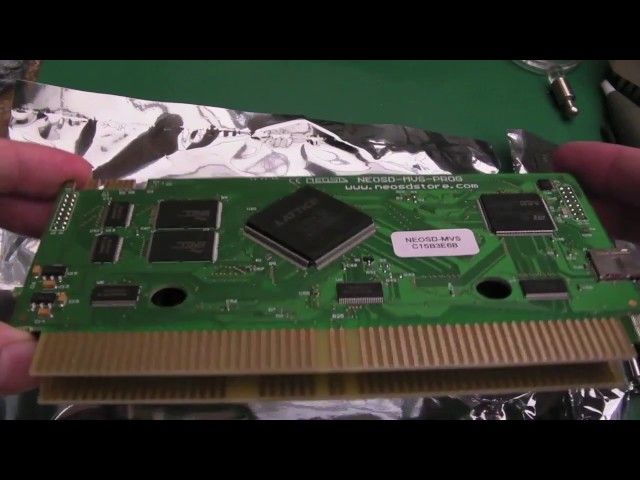 SNK Neo Geo MVS / AES Neo SD Flash Cart Review (Everdrive Like ...