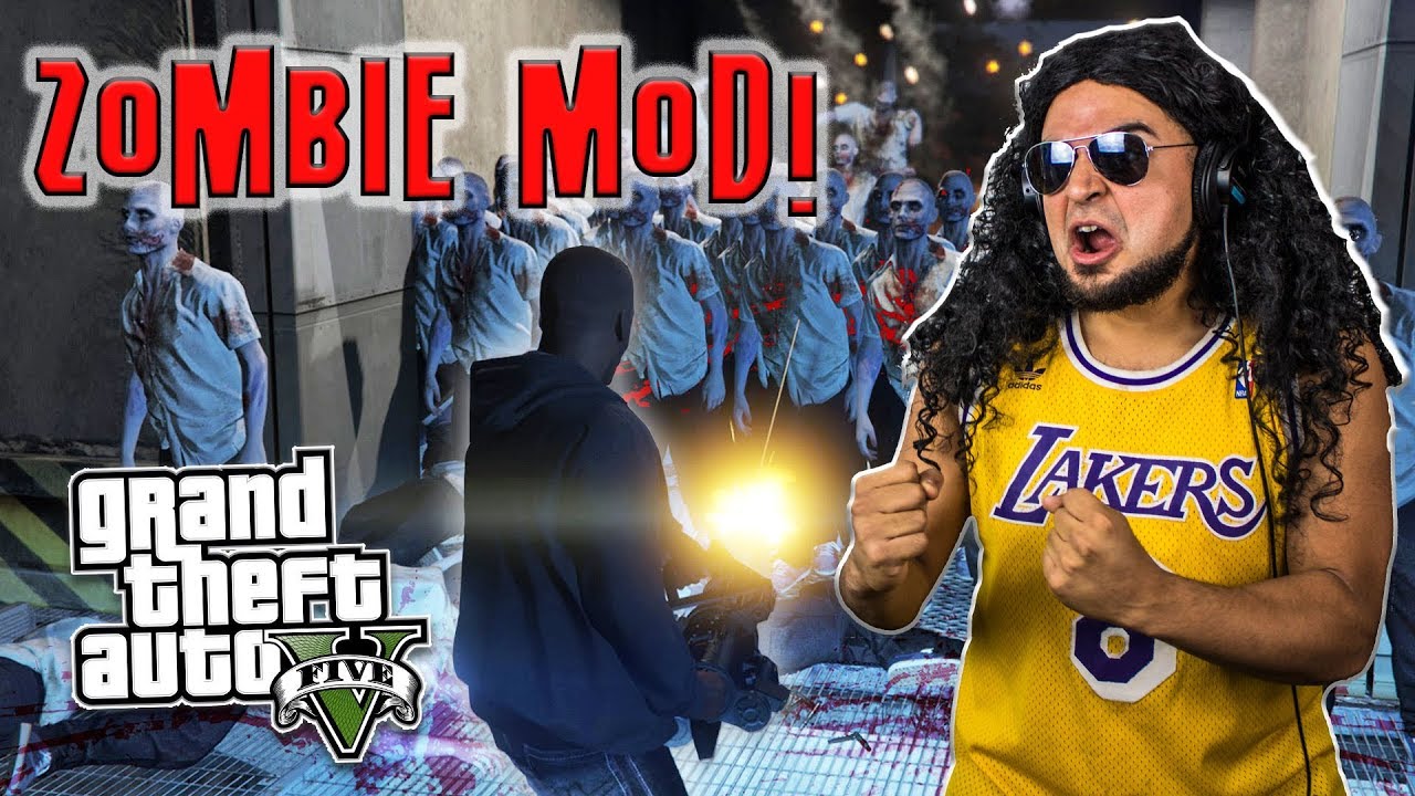 GTA V ZOMBIE SURVIVAL MOD! SURVIVING THE ZOMBIE APOCALYPSE WITH ONE ...
