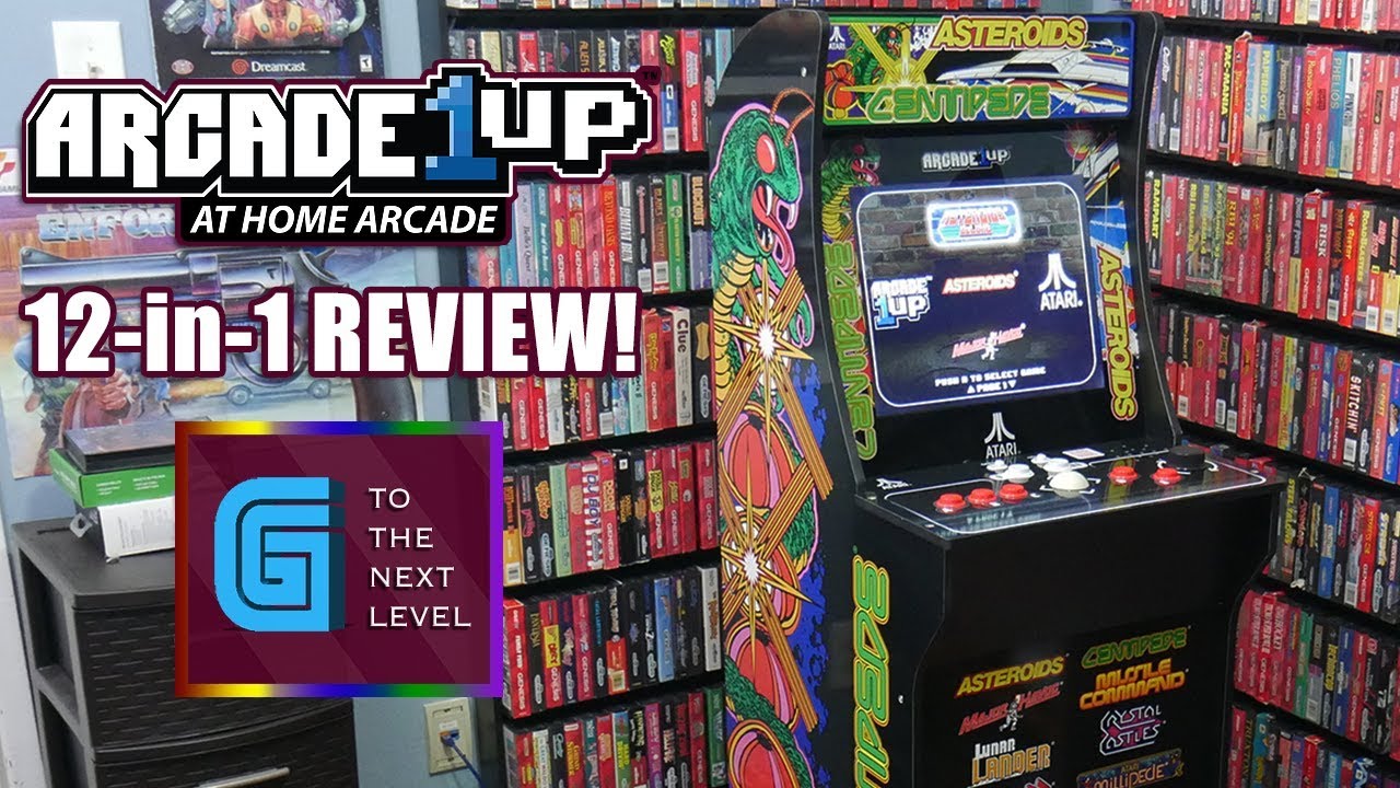 Arcade1Up 12-in-1 Atari Deluxe Review Arcade 1UP Gameplay -Console ...