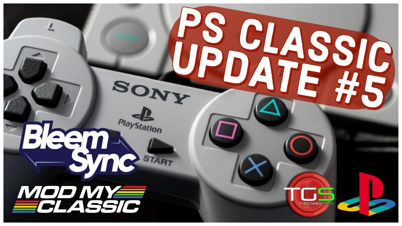 PS Classic Update #5 - Bleemsync 1.0.1 and more! | Retrounlim
