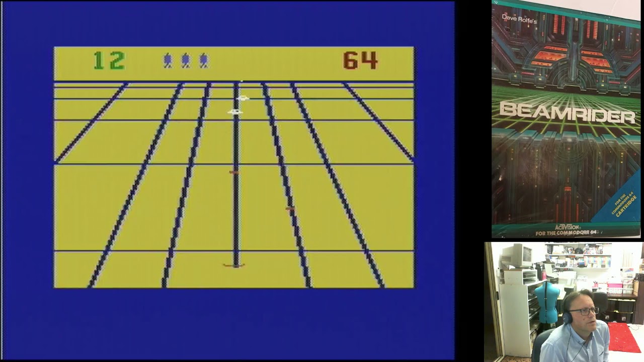 Beamrider Commodore 64 - Pickup & Play March 2021 | Retrounlim