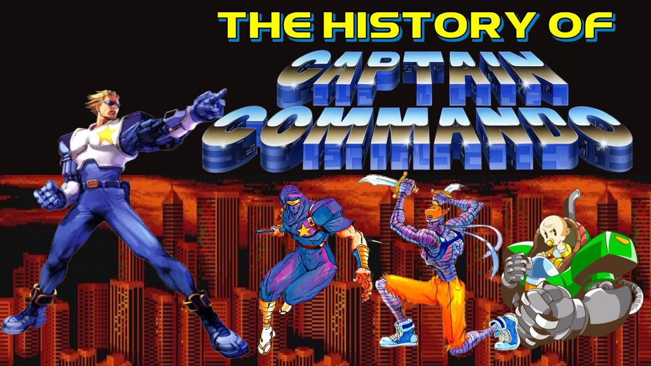 The History of Captain Commando - arcade console documentary | Retrounlim