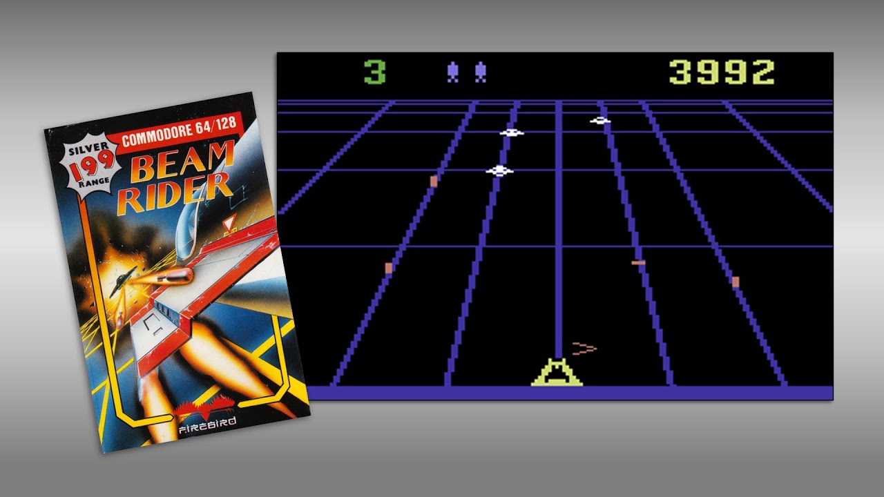 The Silverbird Selection Game Review - Beamrider (Commodore 64 ...