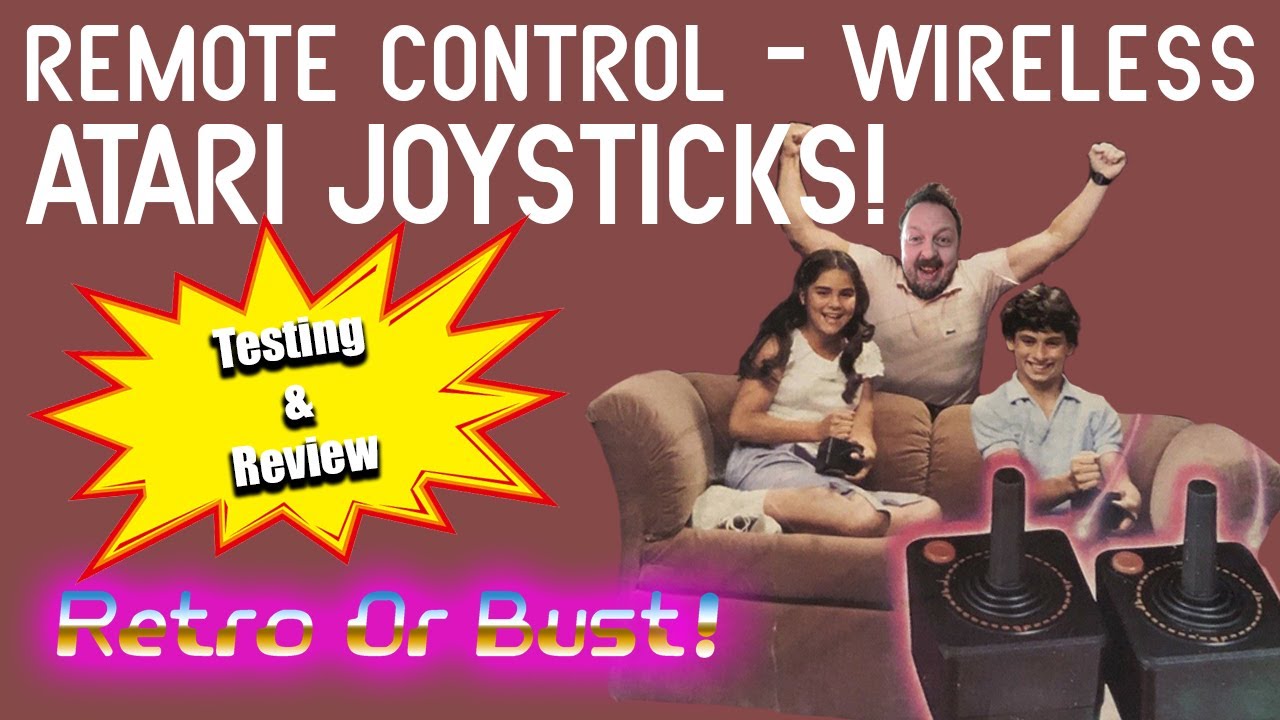 Remote Control Wireless Joysticks For The Atari 2600! | Retro Or Bust ...