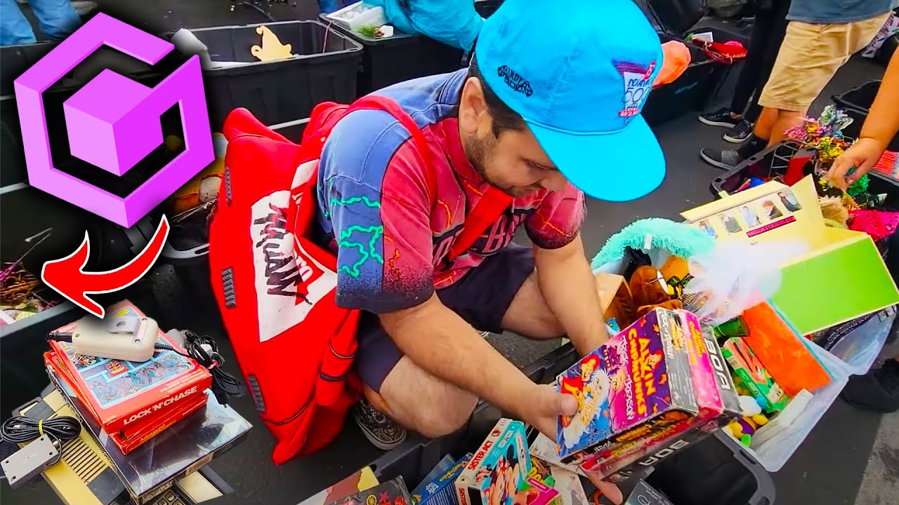 Found the MOTHER-LOAD hidden at Flea Market (bought em) | Retrounlim