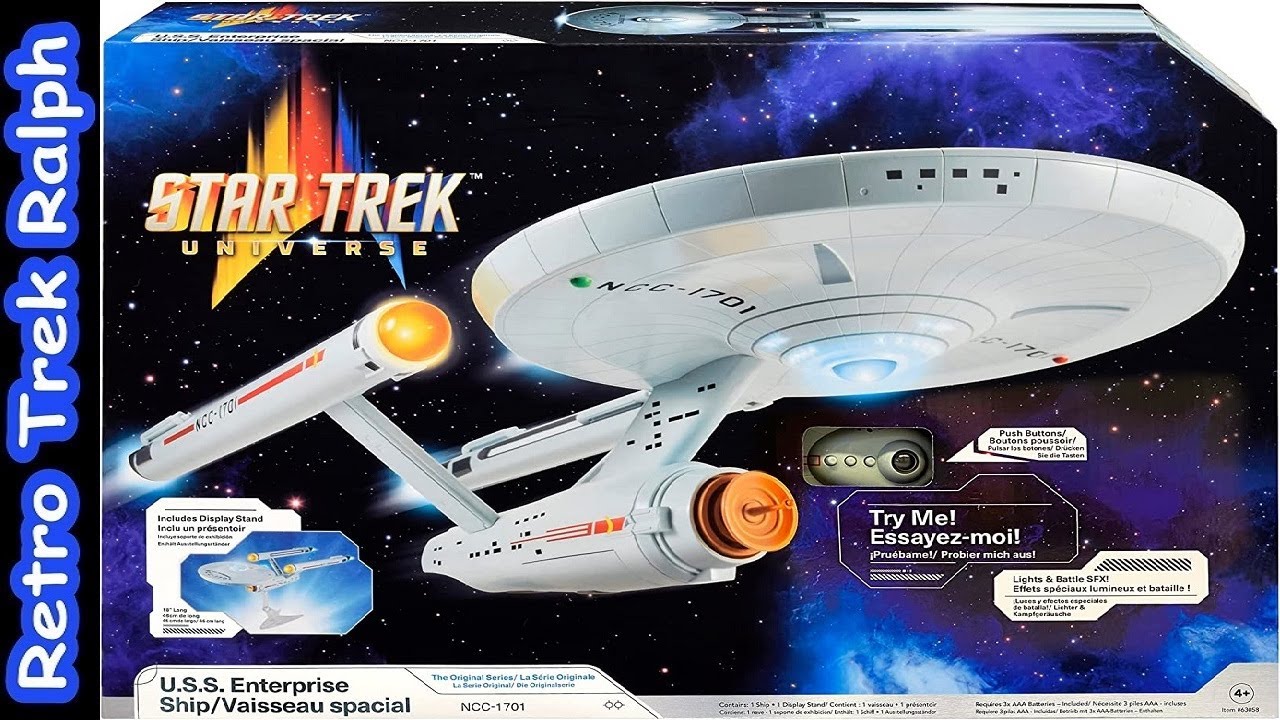 New Playmates USS Enterprise Unboxing and Compare | Retrounlim
