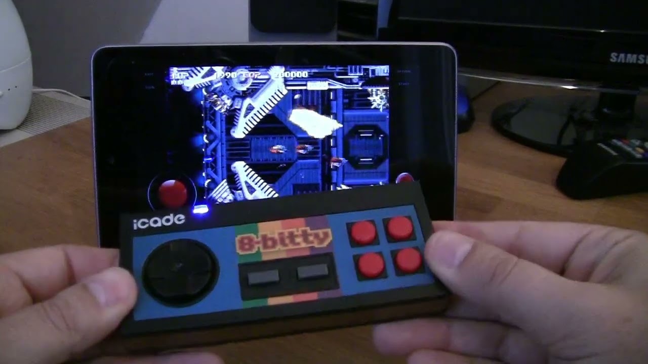 Nexus 7 and Emulation with the iCade 8 bitty (27-12-2012)(Golden Oldie ...