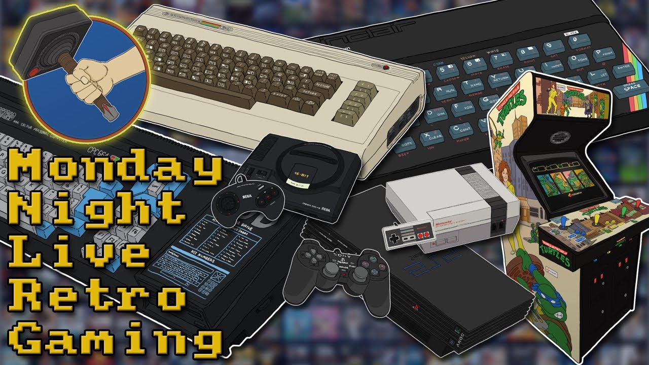Let's Play Retro Games! Monday Night Live, The Anything-Goes Retro ...