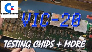 VIC-20 Testing Chips & More | Retrounlim