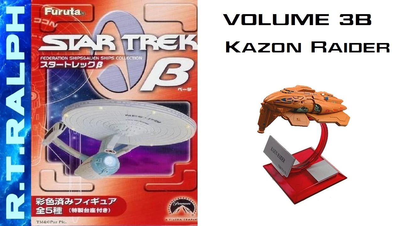 Furuta Star Trek Model Review. Series 3b.2 - Kazon Raider | Retrounlim