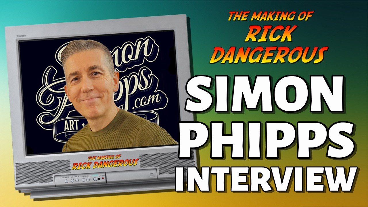SIMON PHIPPS Interview - The Making of Rick Dangerous | Retrounlim
